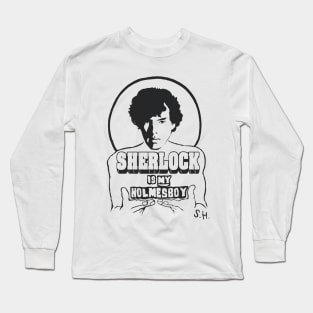 Sherlock is my Holmesboy Long Sleeve T-Shirt